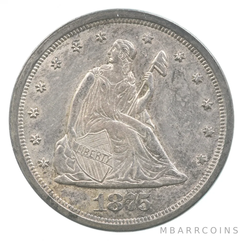 1875-S Seated Liberty Twenty Cents *6370