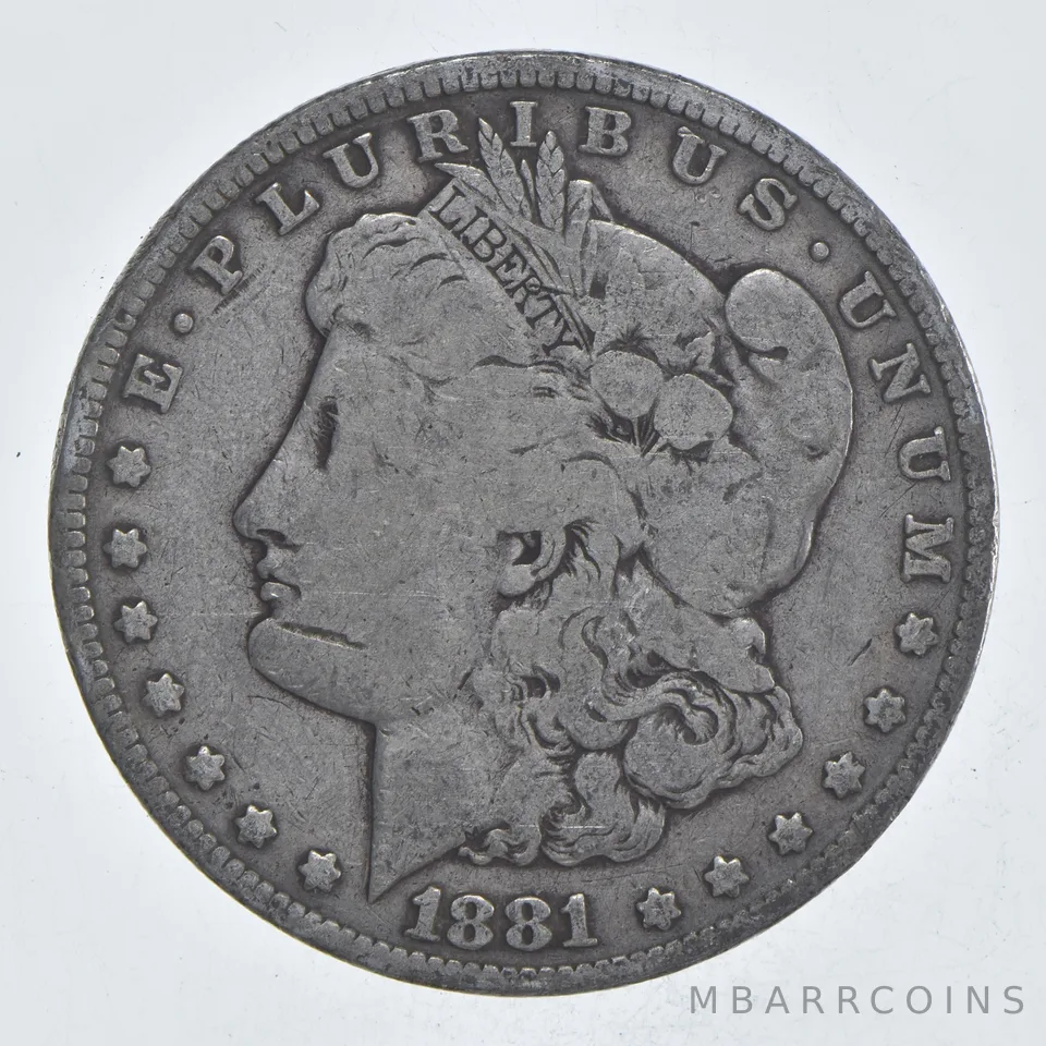 Early - 1881-O Morgan Silver Dollar - 90% US Coin *989