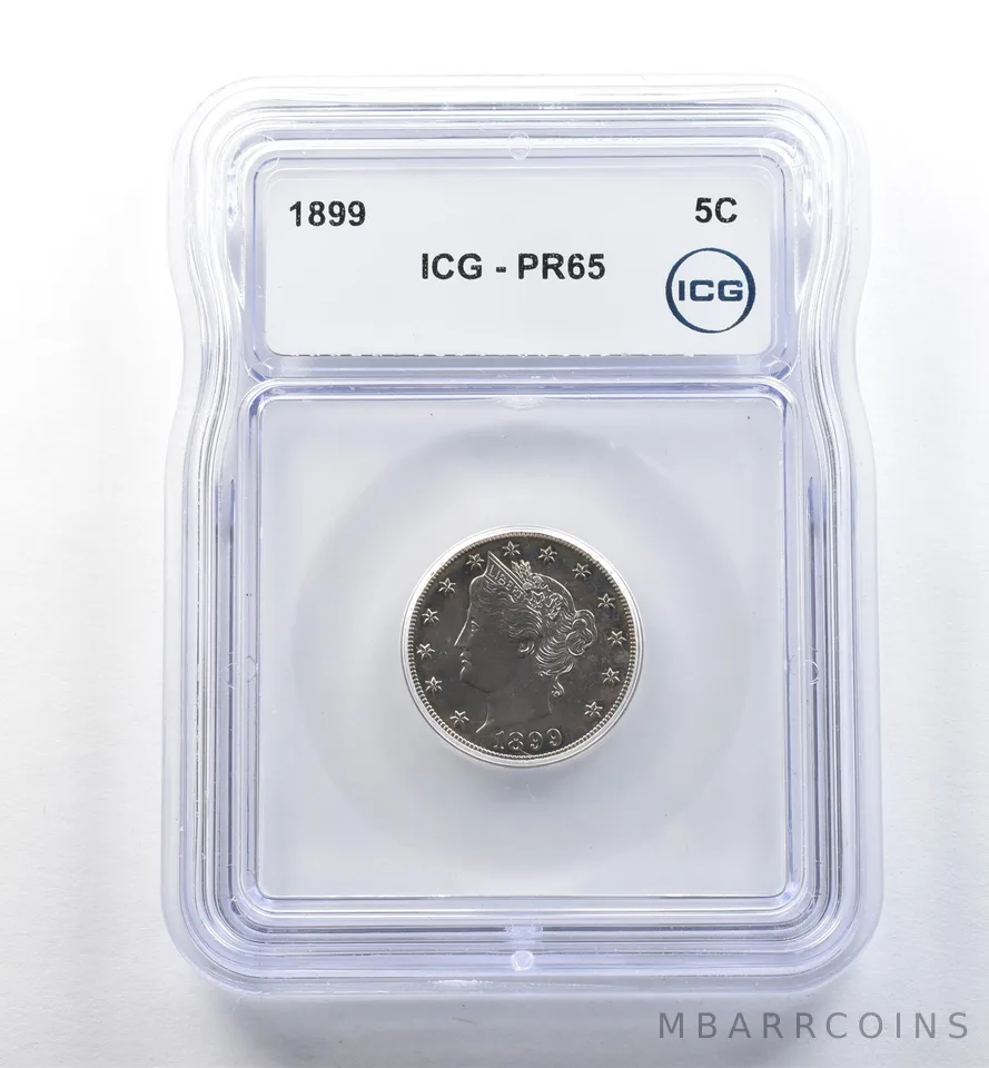 1899 Liberty V Nickel PR65 ICG PQ *2656