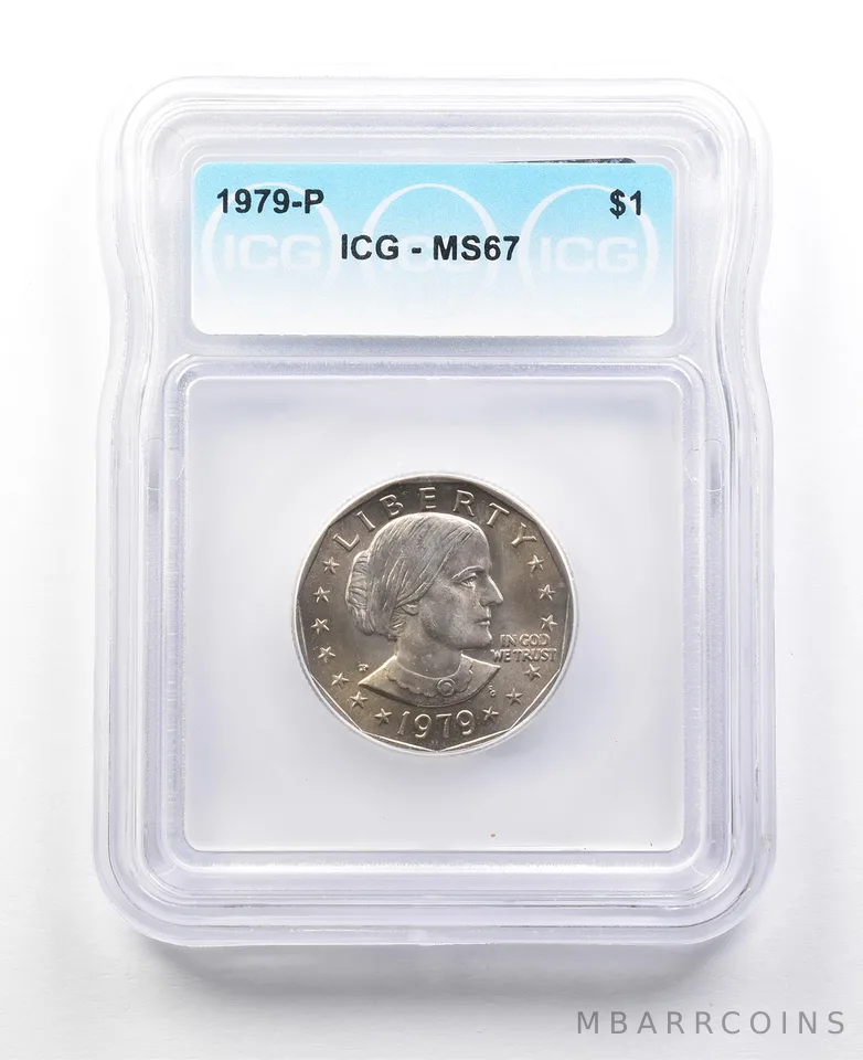 1979-P Susan B Anthony $1 MS67 ICG a3016
