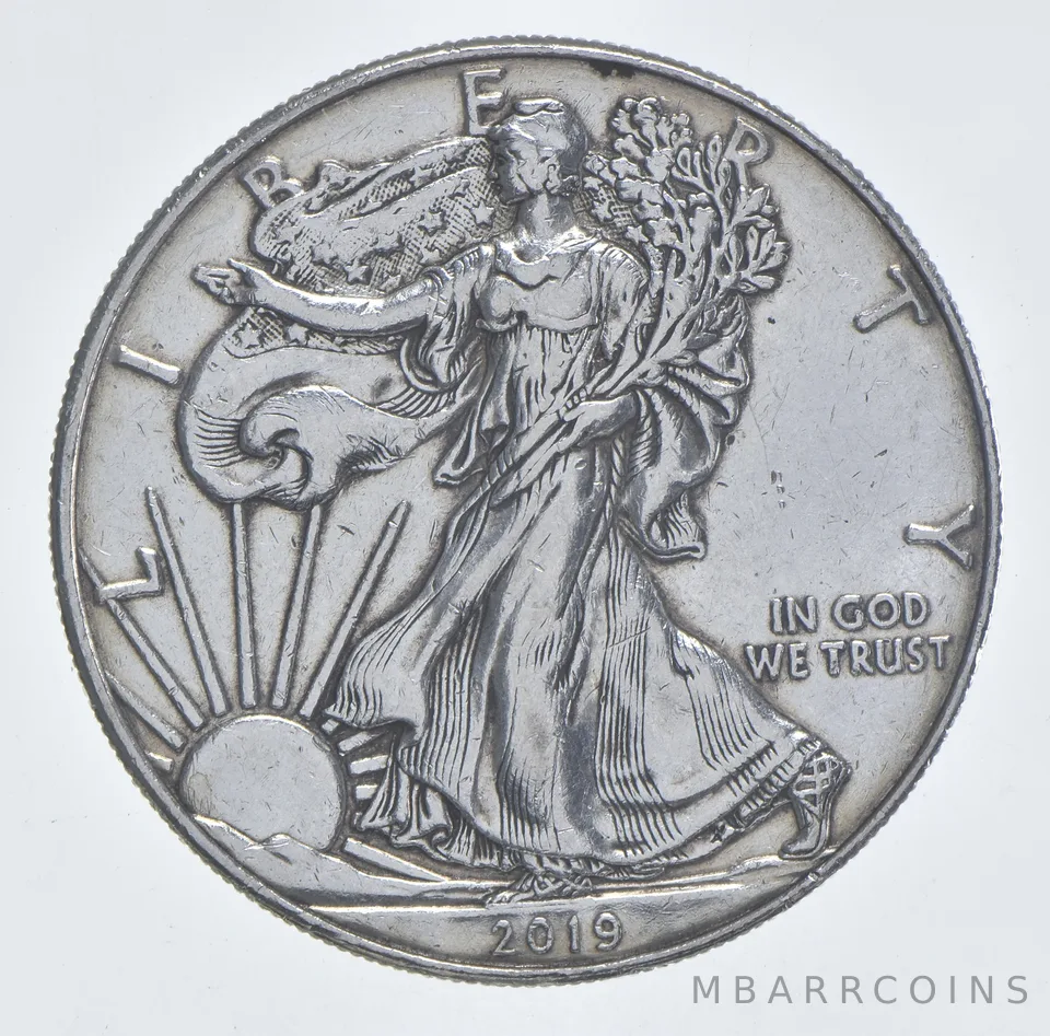 Better Date 2019 American Silver Eagle 1 Troy Oz .999 Fine Silver *418
