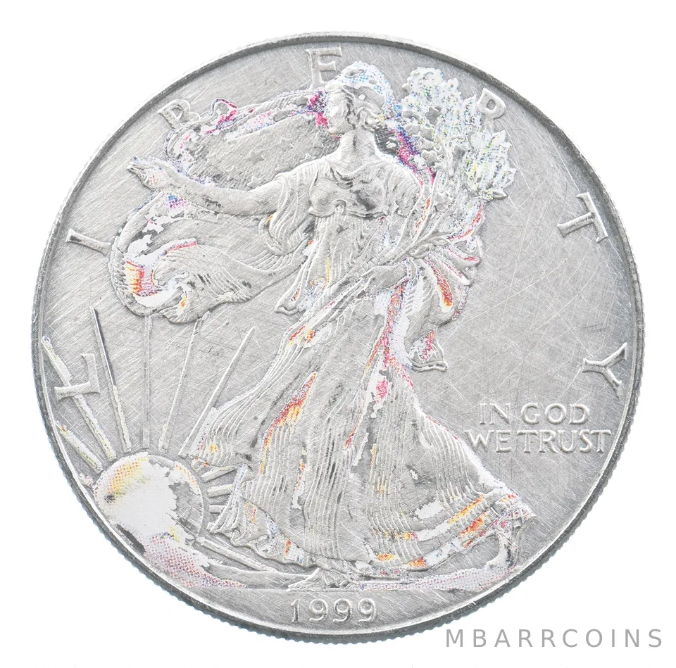 Better Date 1999 American Silver Eagle 1 Troy Oz .999 Fine Silver *768