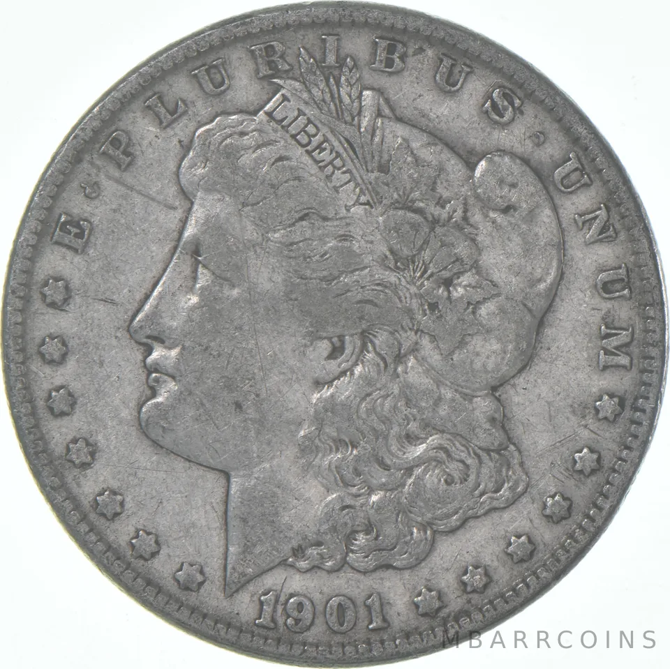 XF 1901-O Morgan Silver Dollar (1 coin)