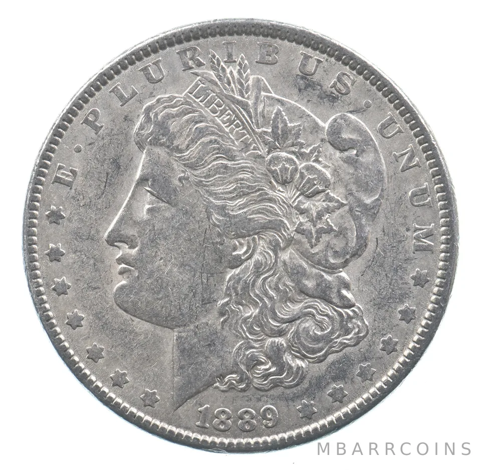 Better 1889 Morgan Silver Dollar - 90% US Coin - Nice Coin *416