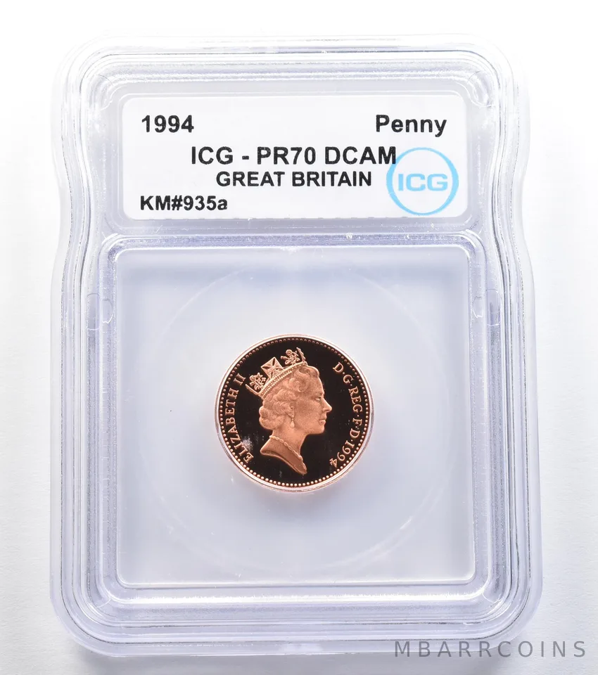 1994 Great Britain Penny KM#935a PR70 DCAM ICG *7867