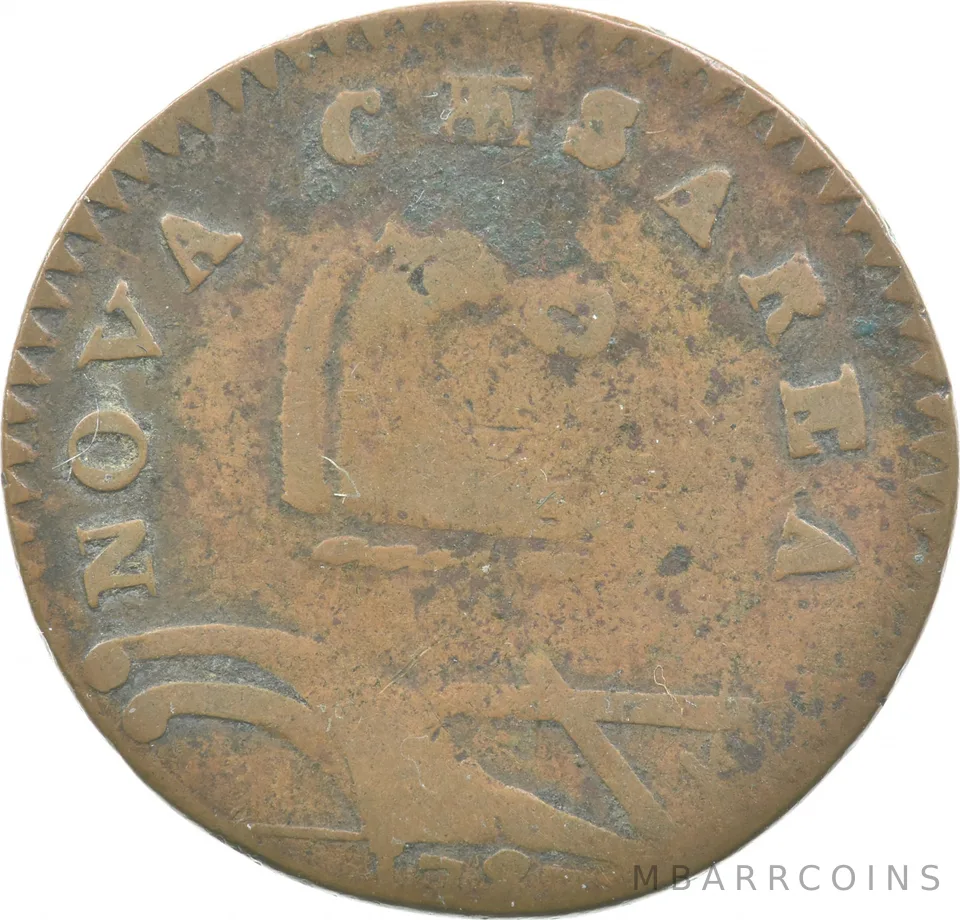 1787 Nova Caesarea "New Jersey" Colonial Coin Currency a6920
