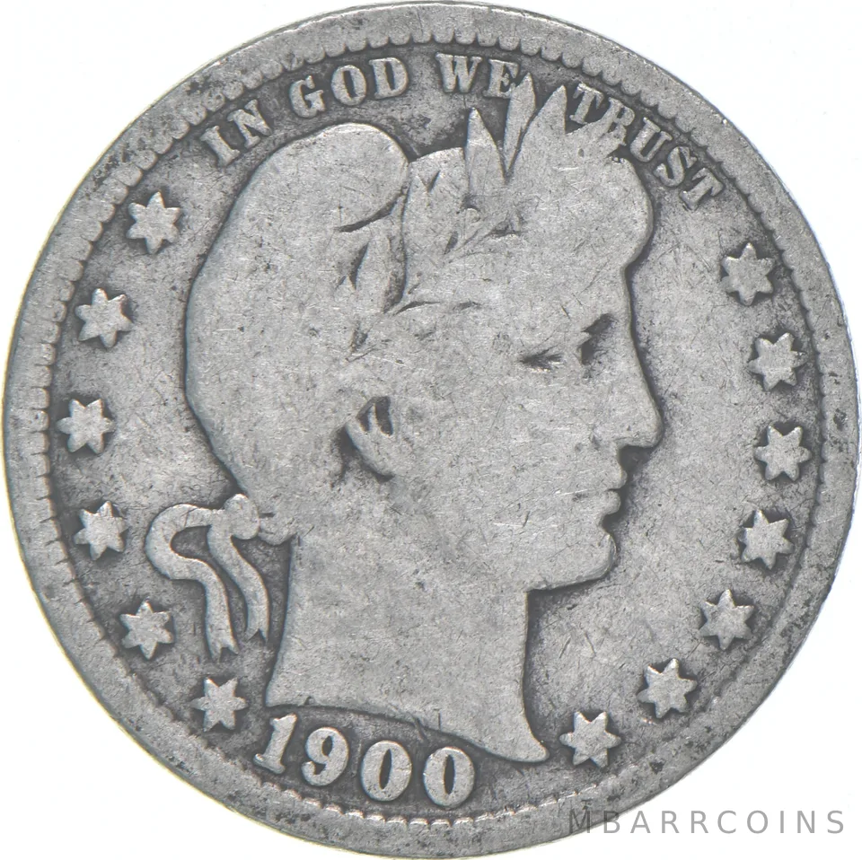 1900 Barber Quarter Average Circ
