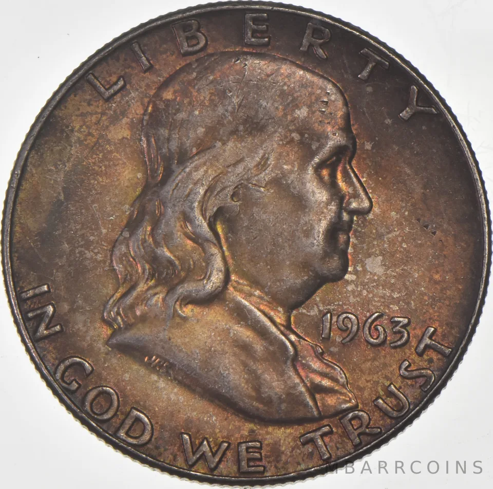 1963-D Franklin Half Dollar a9774