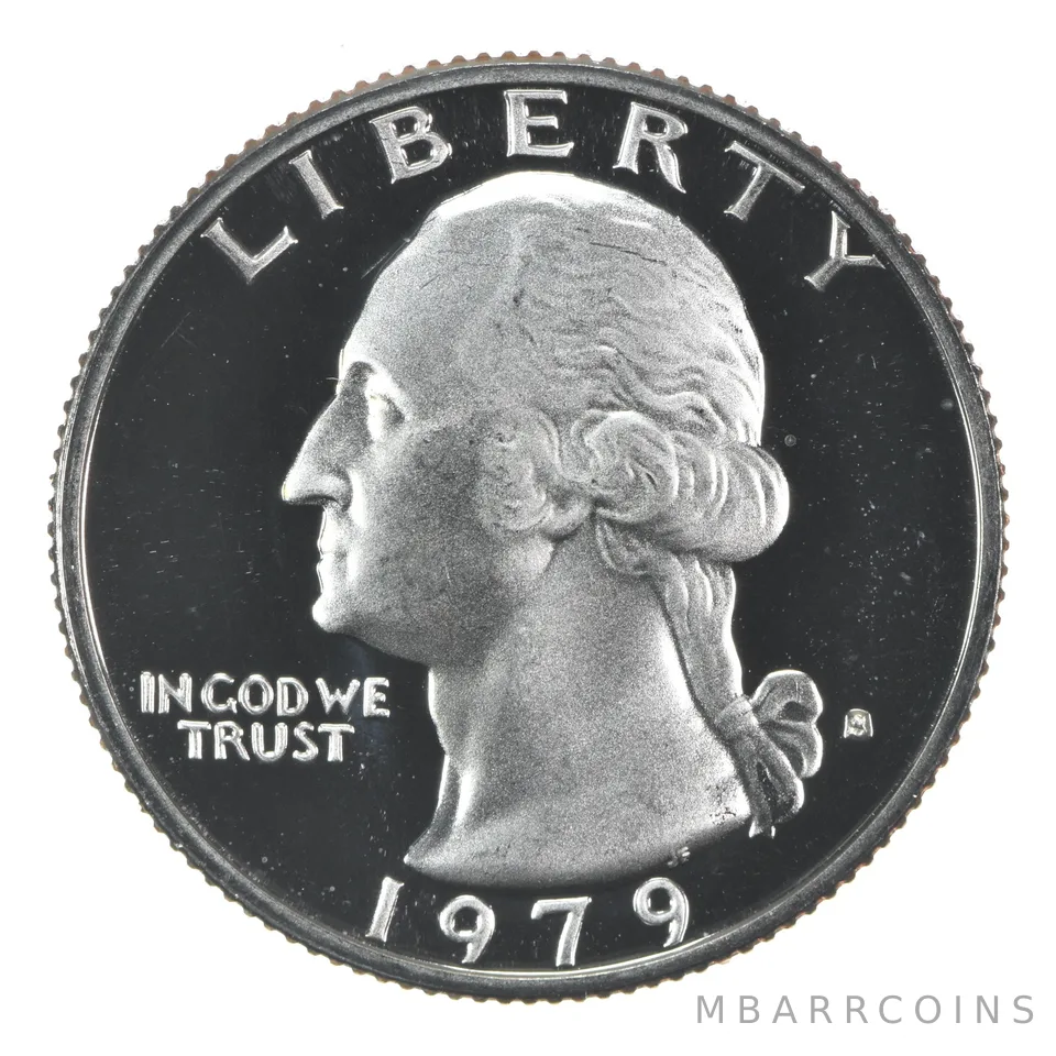 1979-S Washington Quarter Type 1 CLAD Proof
