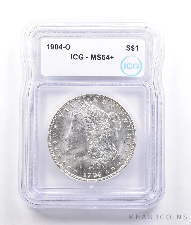 1904-O Morgan Silver Dollar MS64+ ICG *6904