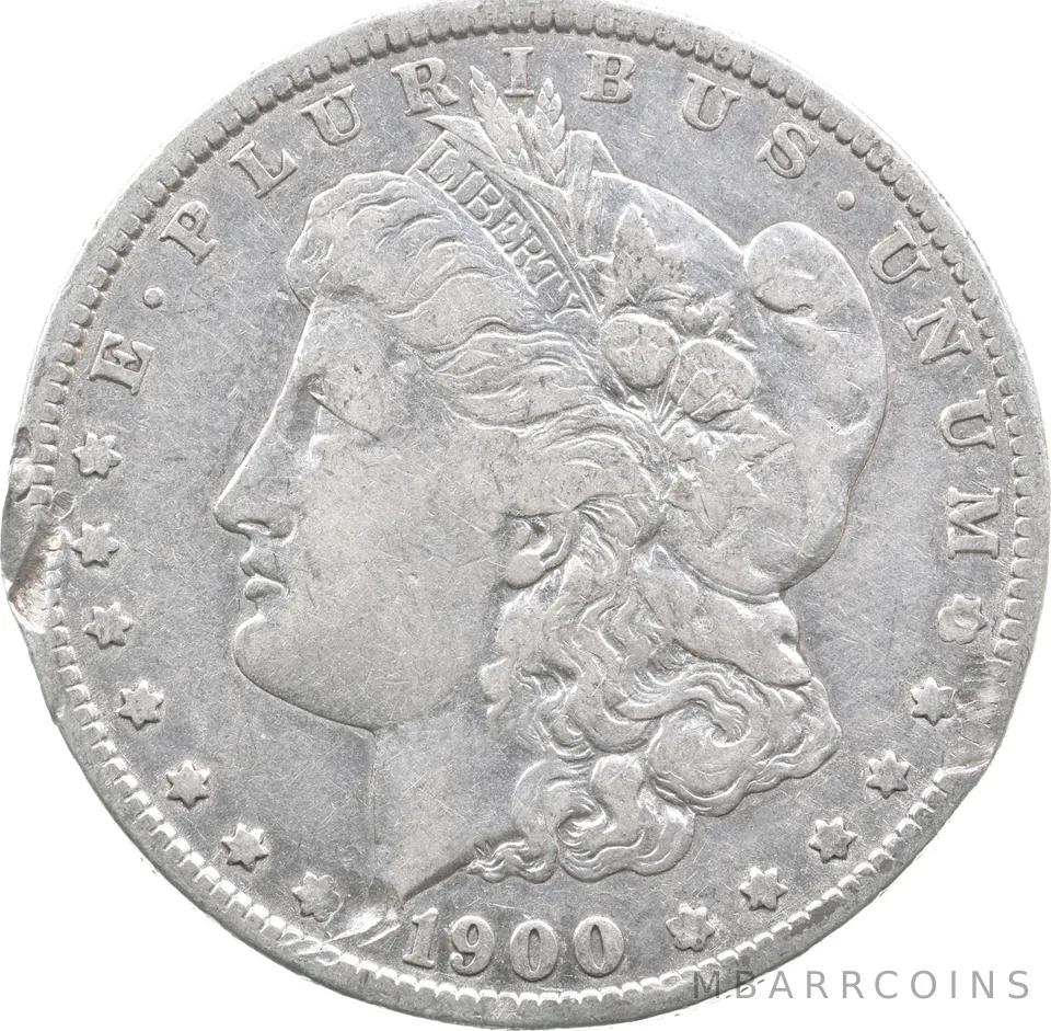 1900-O/CC Morgan Silver Dollar O Over CC *5831