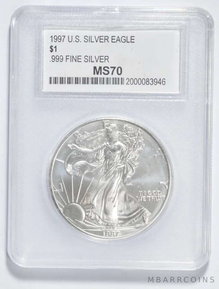 1997 American Silver Eagle - .999 Fine Silver *2867