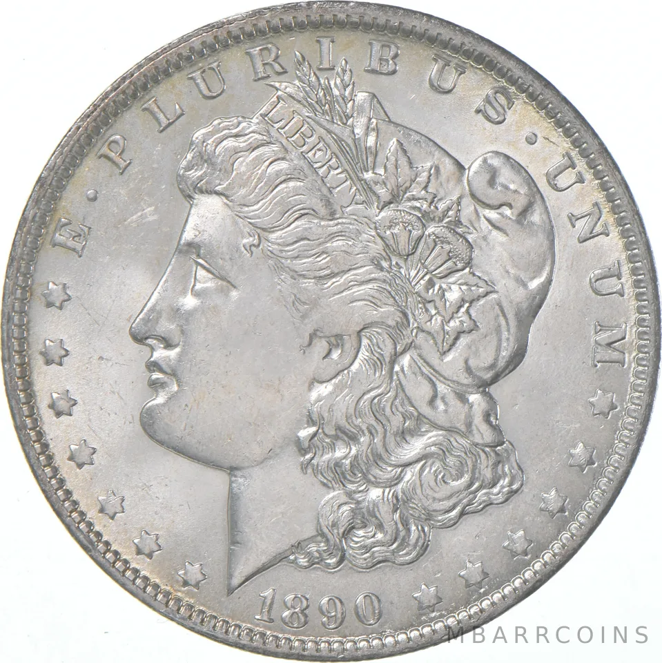 BU/Unc 1890-O Morgan Silver Dollar (1 coin)