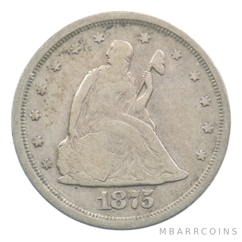 1875-S Seated Liberty Twenty Cents *3585