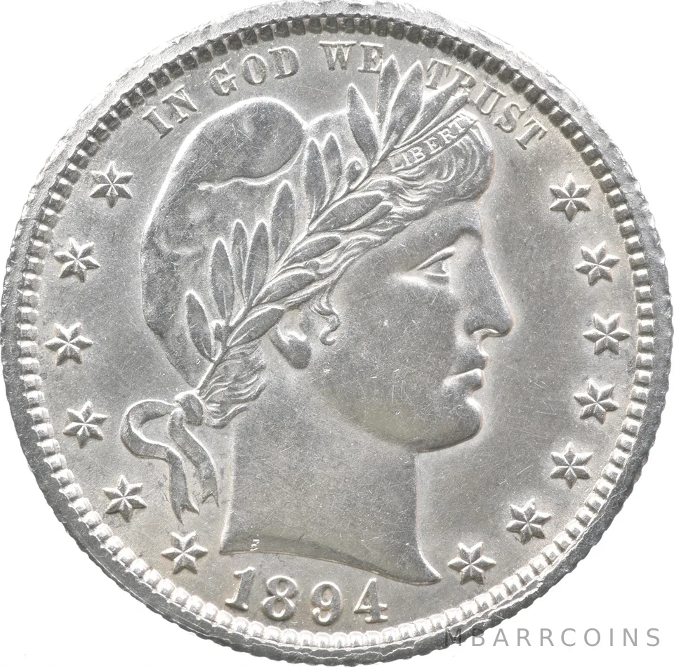 1894-O Barber Quarter *4764
