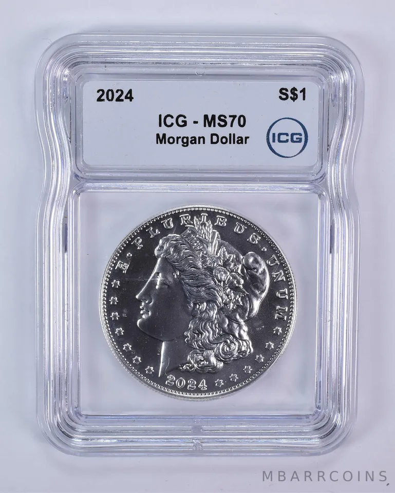 2024 Morgan Silver Dollar MS70 ICG