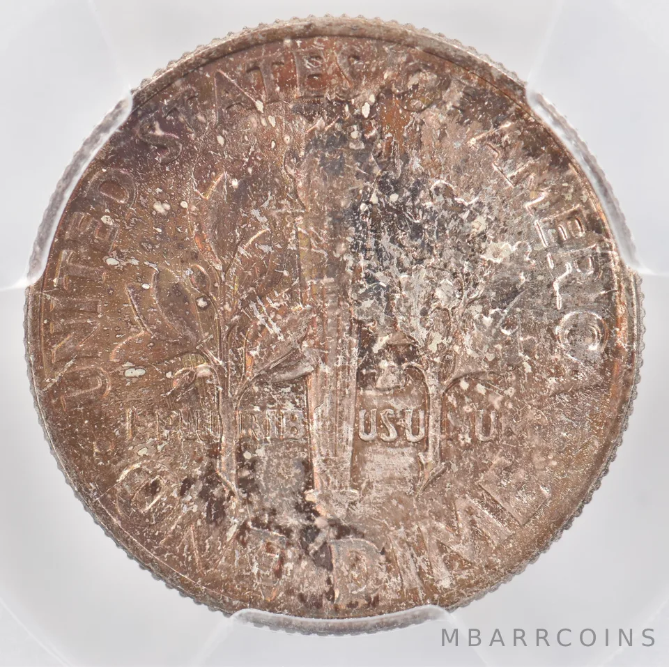 1964 Roosevelt Dime MS66 PCGS Beautiful Tone *0937