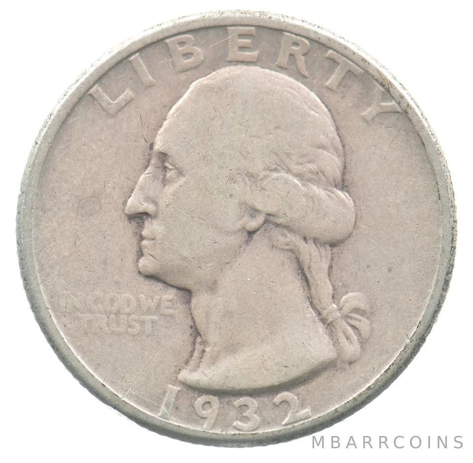 1932-D Washington Quarter *4779
