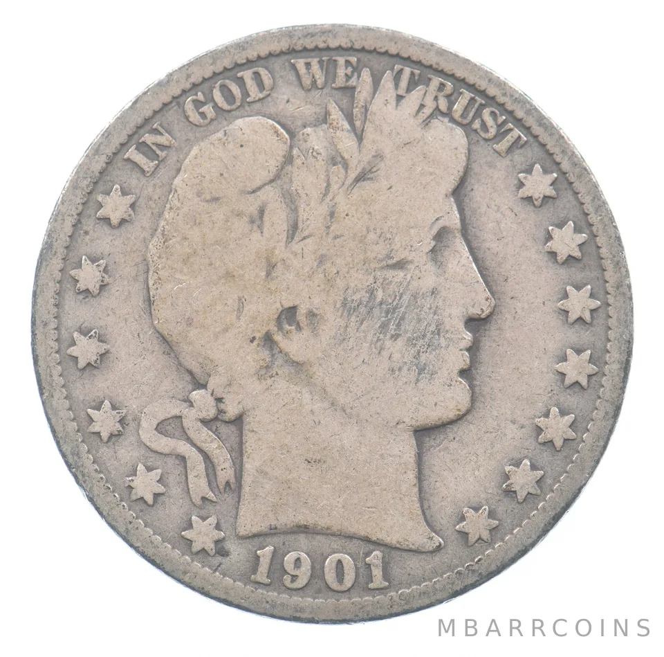 1901-S Barber Half Dollar *2588