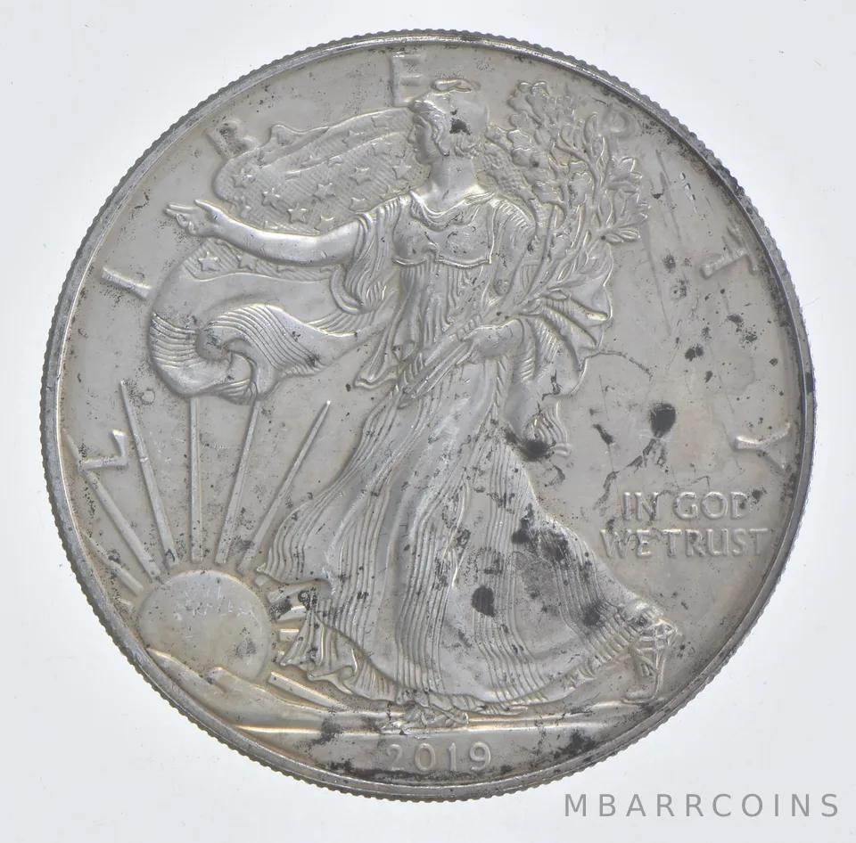 Better Date 2019 American Silver Eagle 1 Troy Oz .999 Fine Silver *577