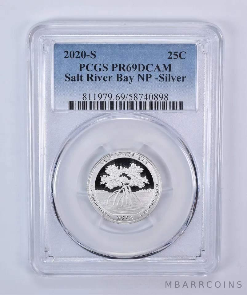 2020-S Washington Quarter ATB Silver Salt River Bay PR69 DCAM PCGS