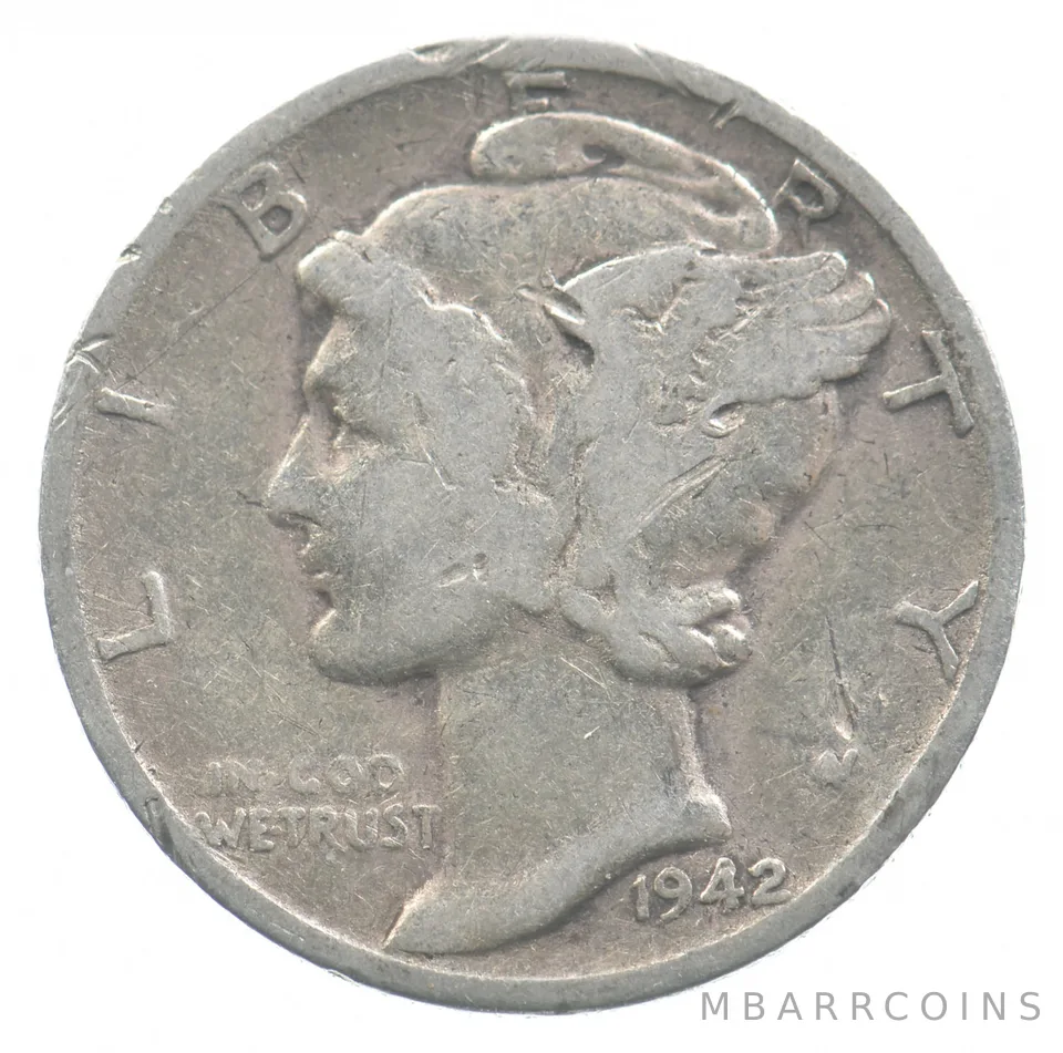 1942/1 Mercury Dime *4461