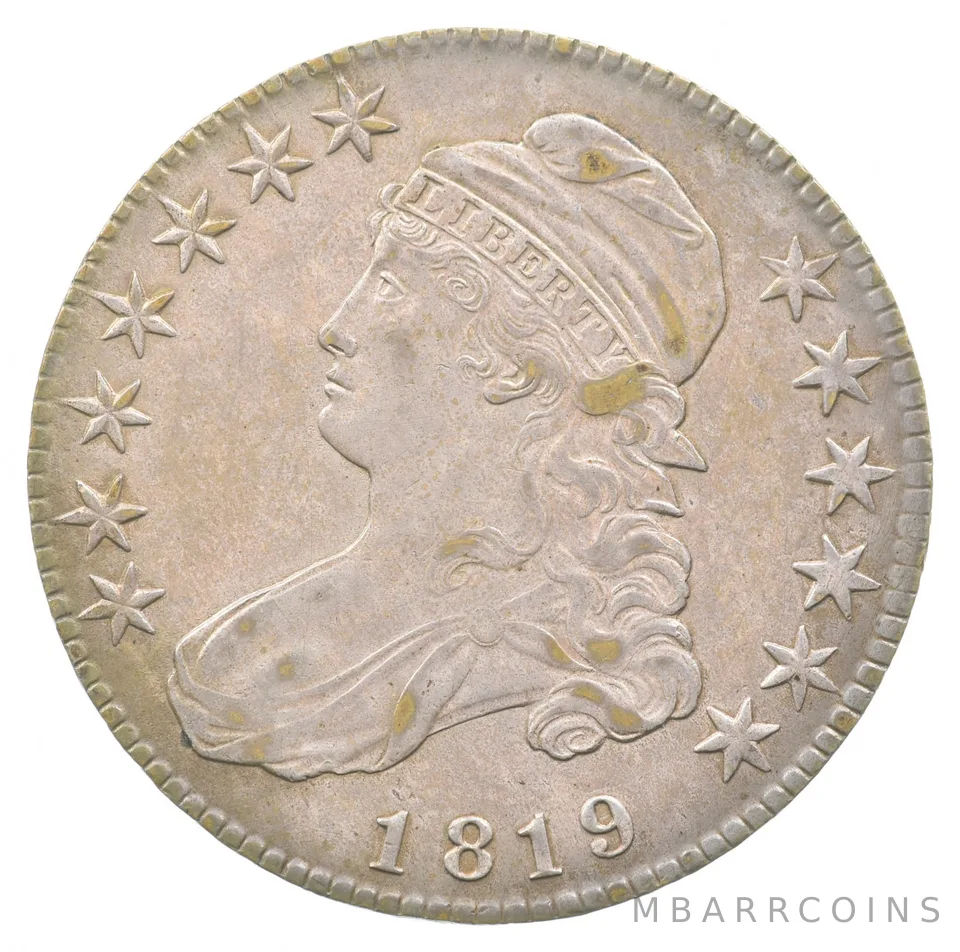 1819 Capped Bust Half Dollar a8836