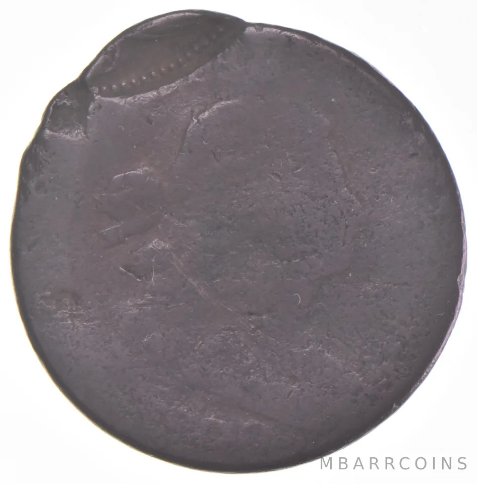 1800 Draped Bust Large Cent - ERROR Double Struck! *1163