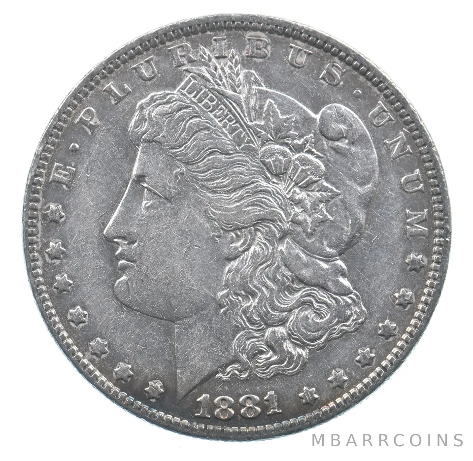 Better 1881 Morgan Silver Dollar - 90% US Coin - Nice Coin *657
