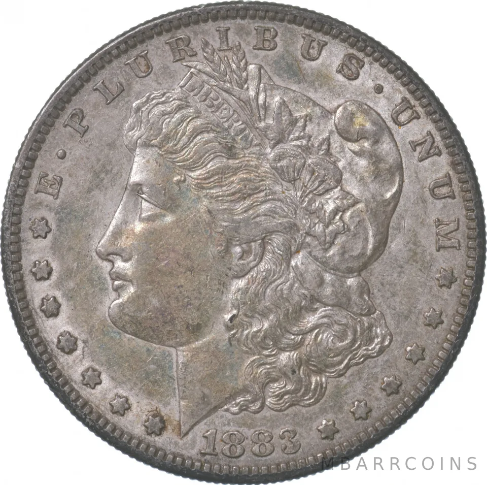 1883-S Morgan Silver Dollar a7145