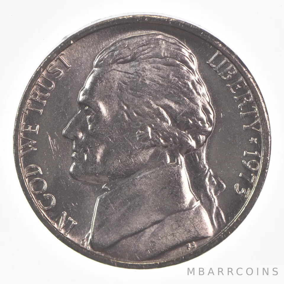 1973-(P) Jefferson Nickel Unc