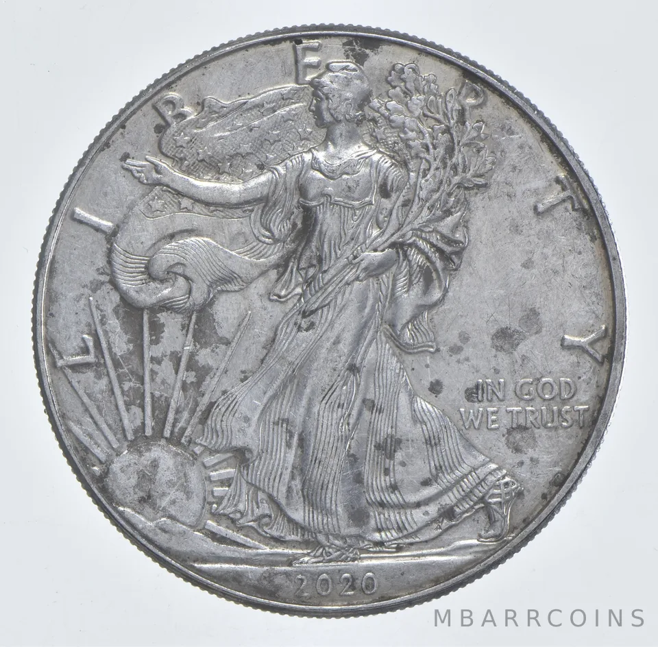 Better Date 2020 American Silver Eagle 1 Troy Oz .999 Fine Silver *403