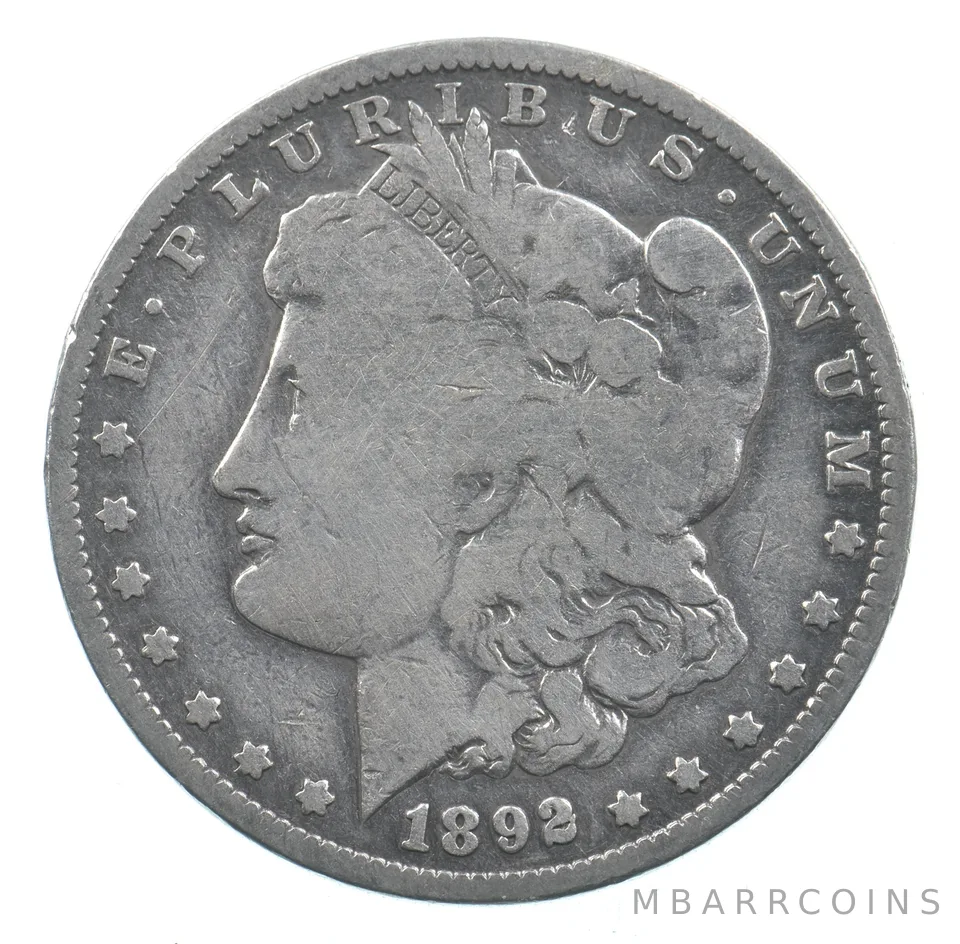 Early - 1892-O Morgan Silver Dollar - 90% US Coin *824