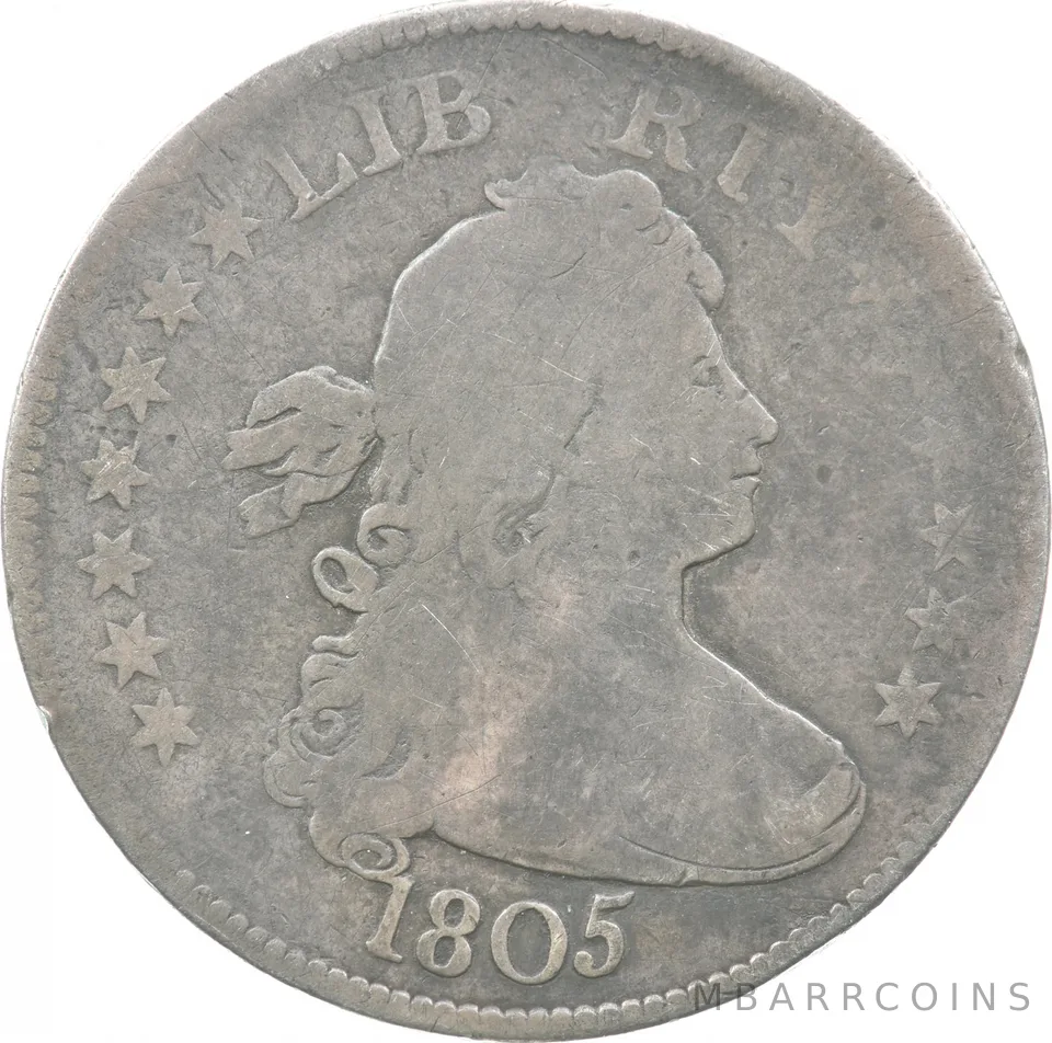 1805 Draped Bust Quarter a8938