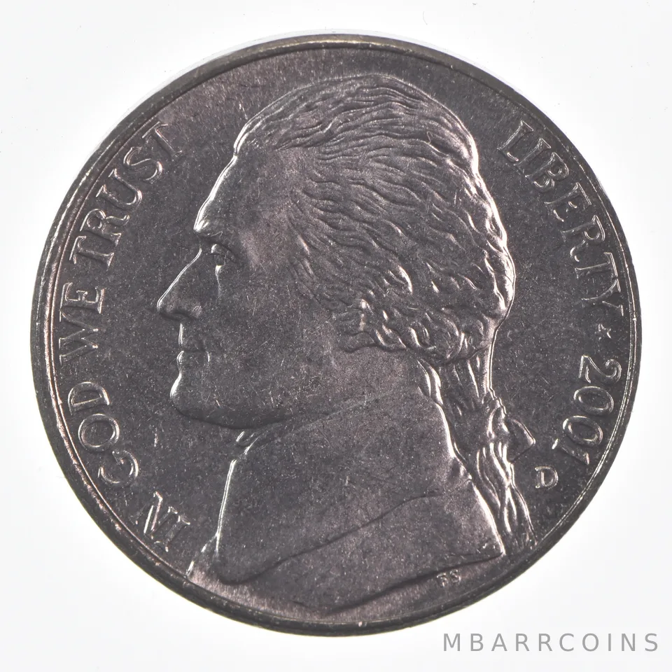 2001-D Jefferson Nickel Unc