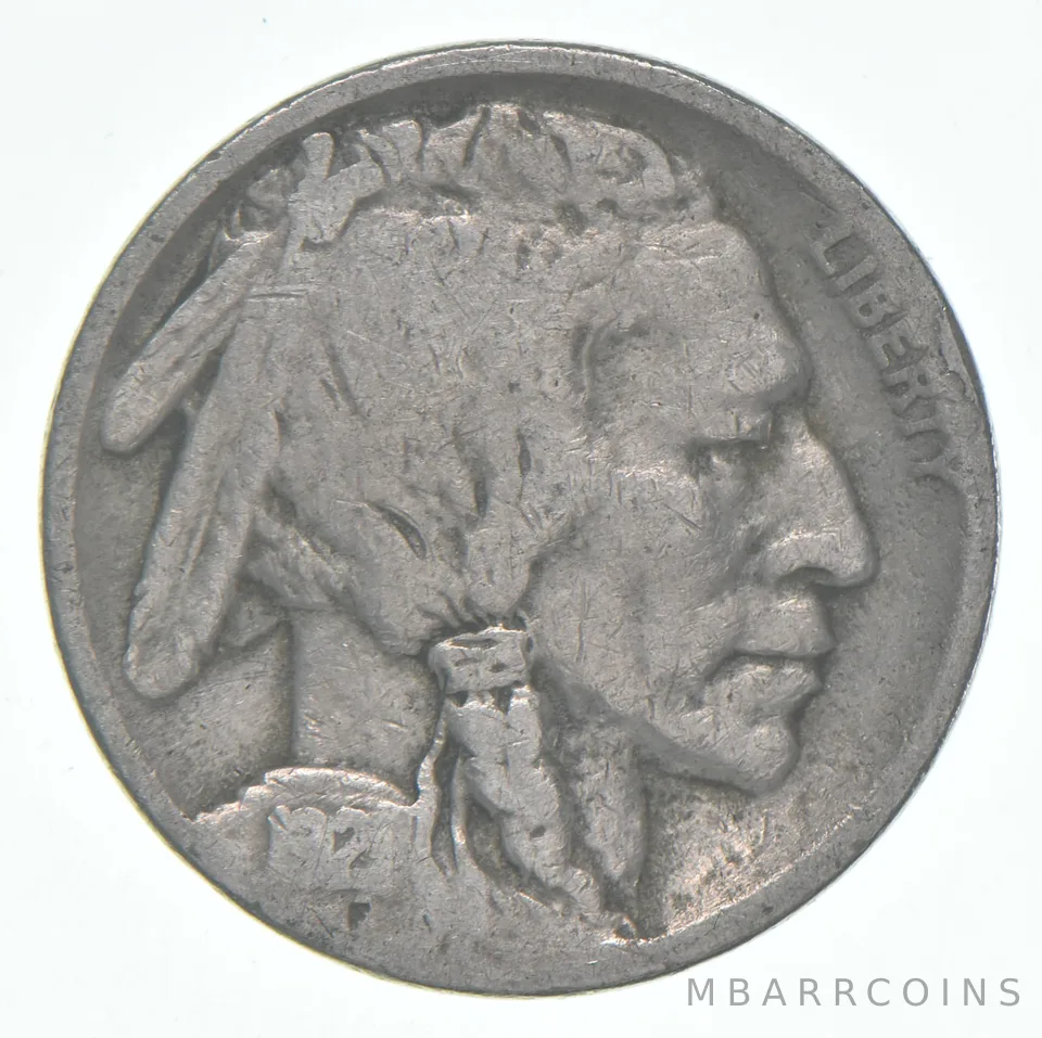 1921 (P) Indian Head Buffalo Nickel Average Circ