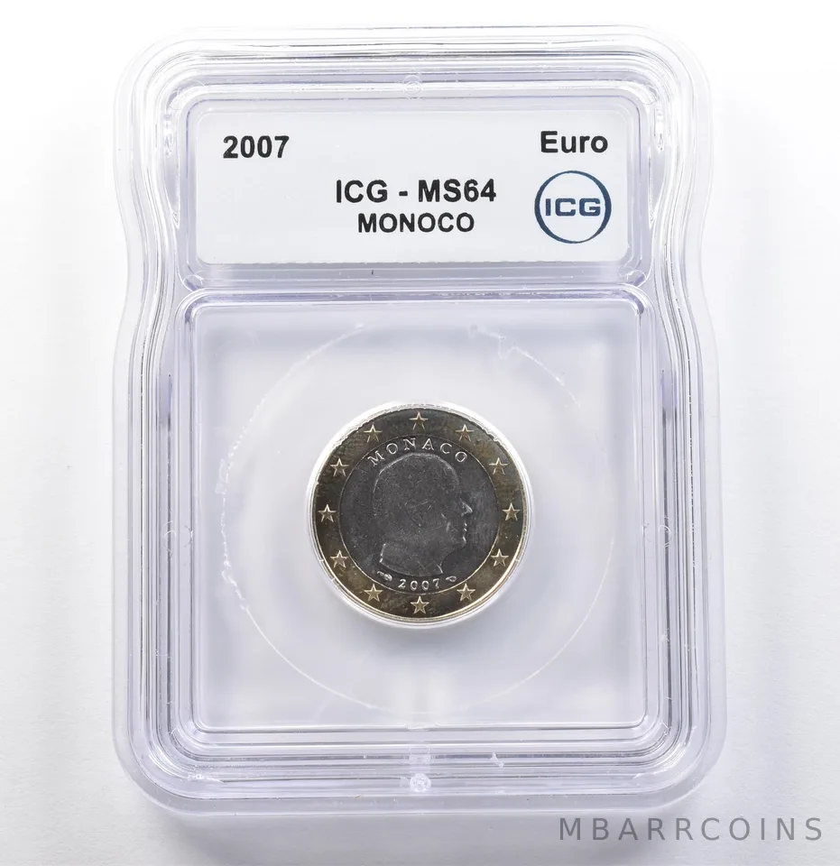 2007 Monaco Euro MS64 ICG *9945