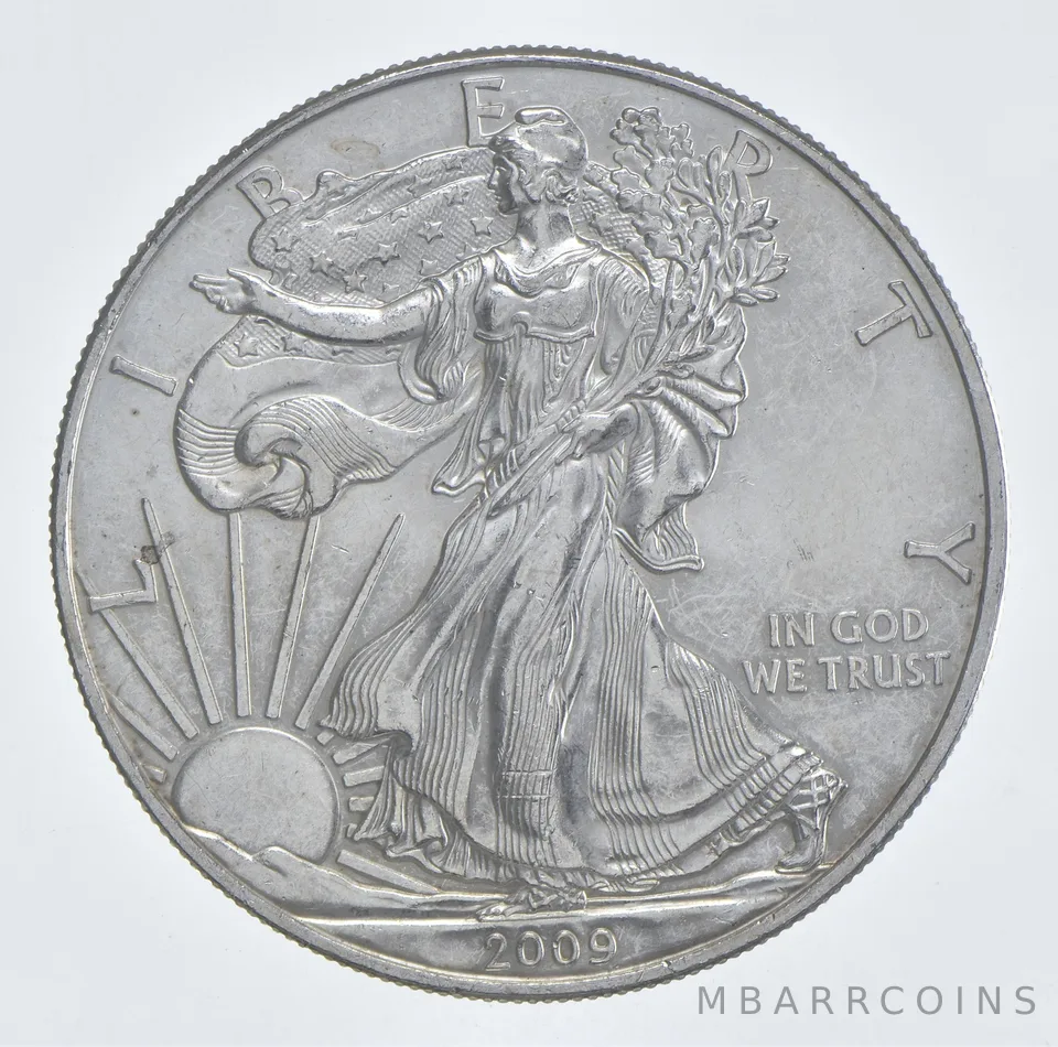 Better Date 2009 American Silver Eagle 1 Troy Oz .999 Fine Silver *476