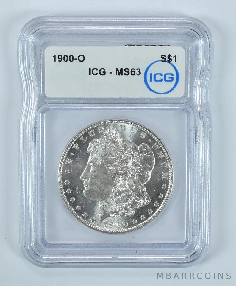 1900-O Morgan Silver Dollar MS63 ICG