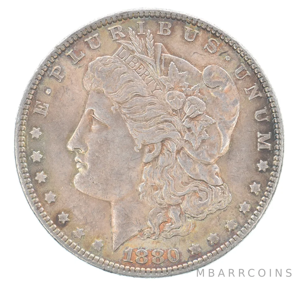 1880-O Morgan Silver Dollar a8576