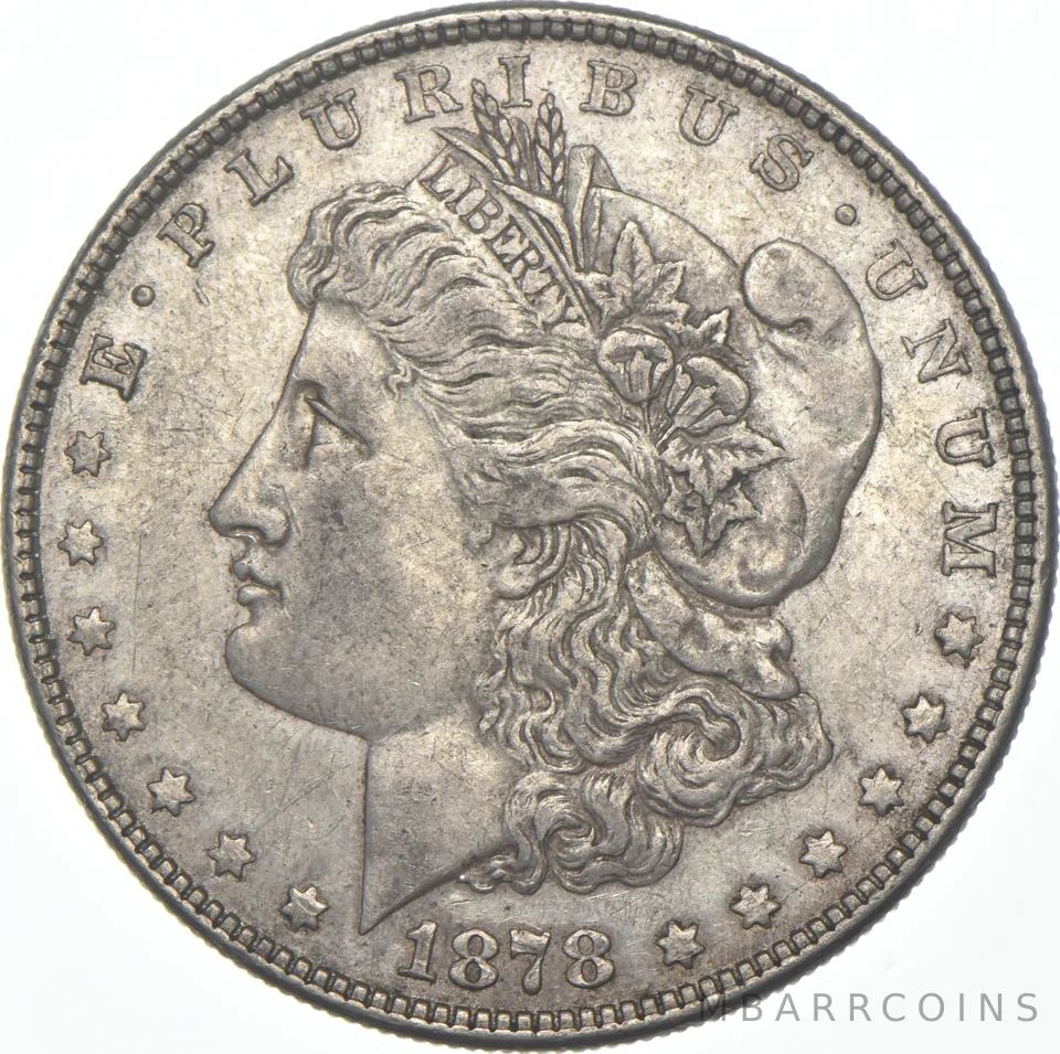 1878 Morgan Silver Dollar VAM 1 8 TF 8TF *7969