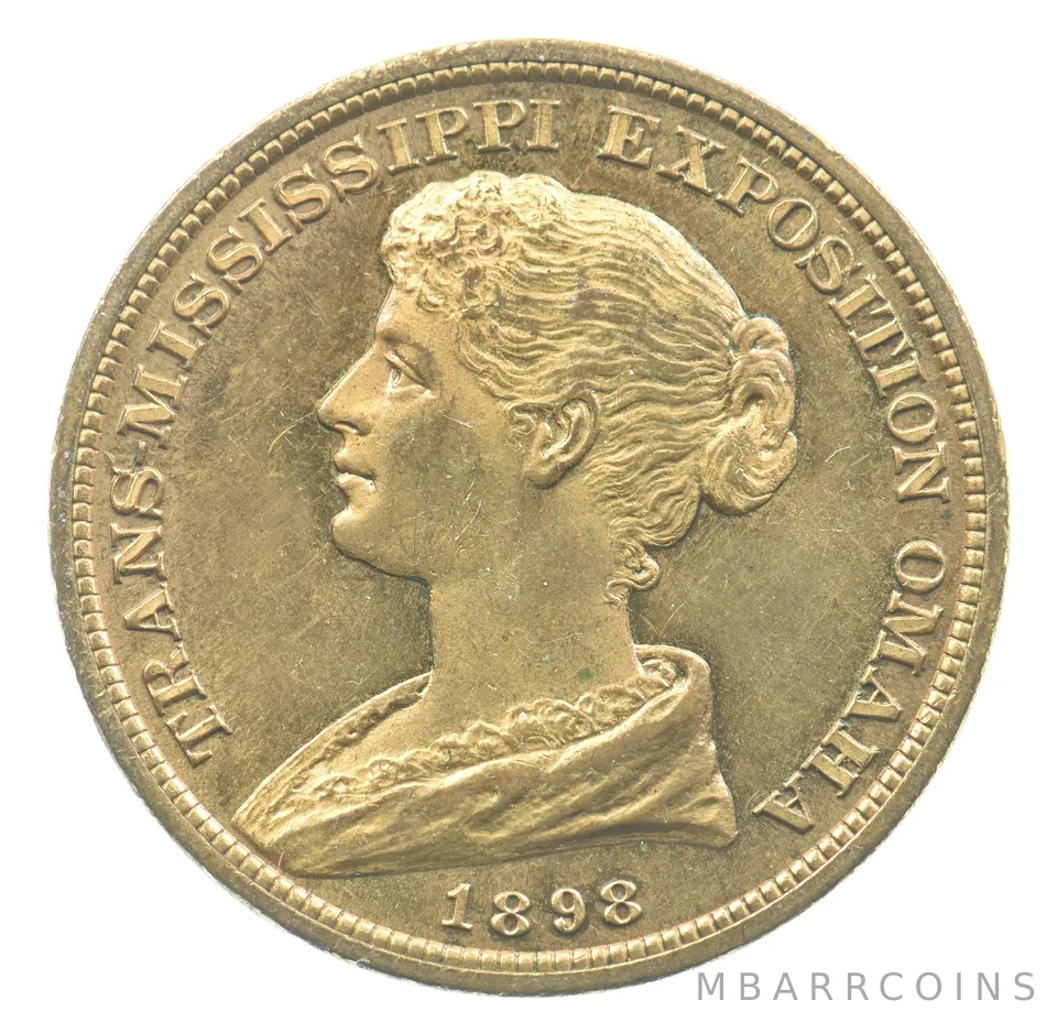 1898 Trans-Mississippi Exposition Omaha Token *0034