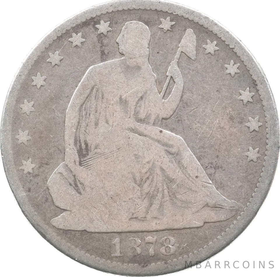 1878 Seated Liberty Half Dollar *5528