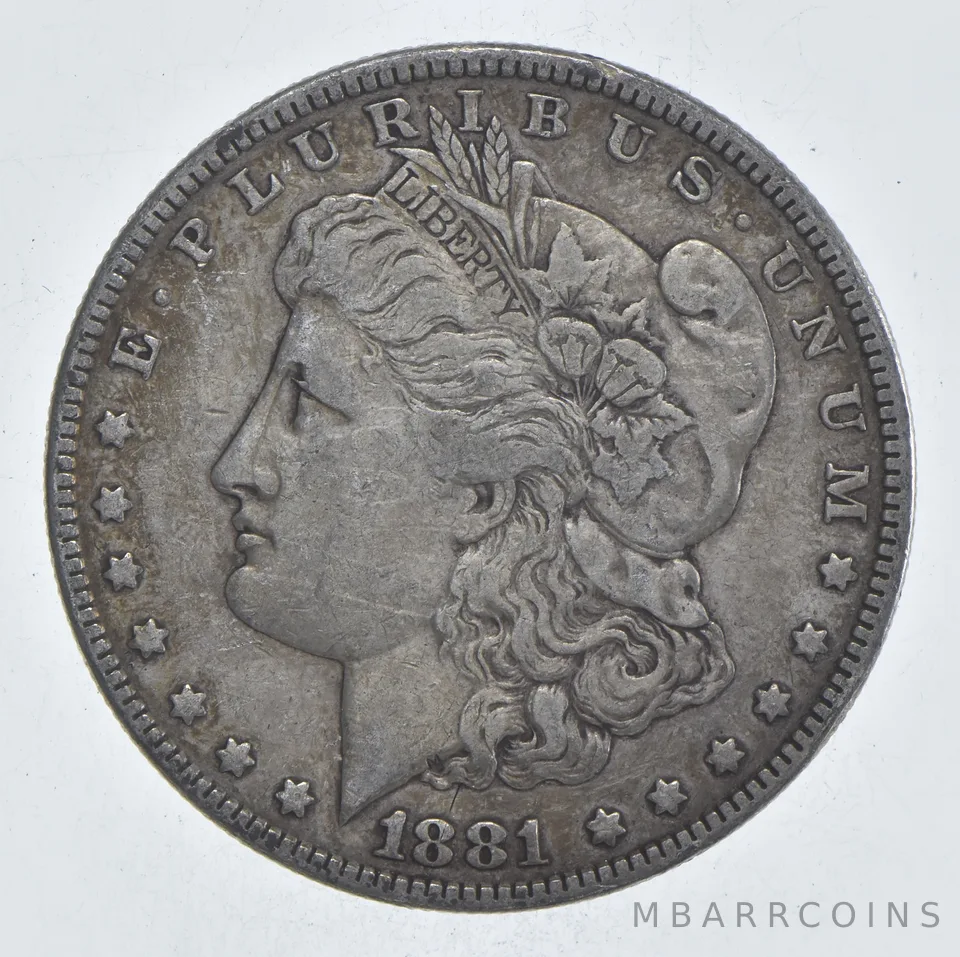 Early - 1881 Morgan Silver Dollar - 90% US Coin *149