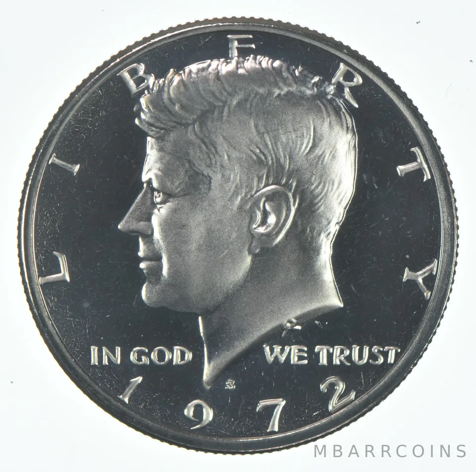 1972-S Kennedy Half Dollar CLAD Proof