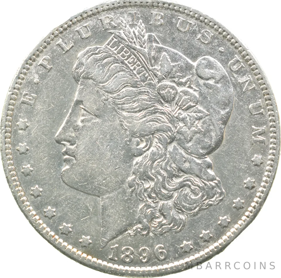 1896-S Morgan Silver Dollar a3620