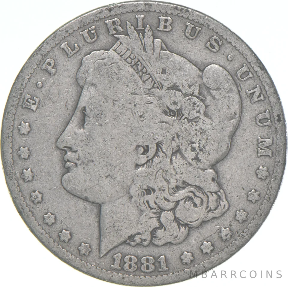 G/VG 1881-S Morgan Silver Dollar (1 coin)