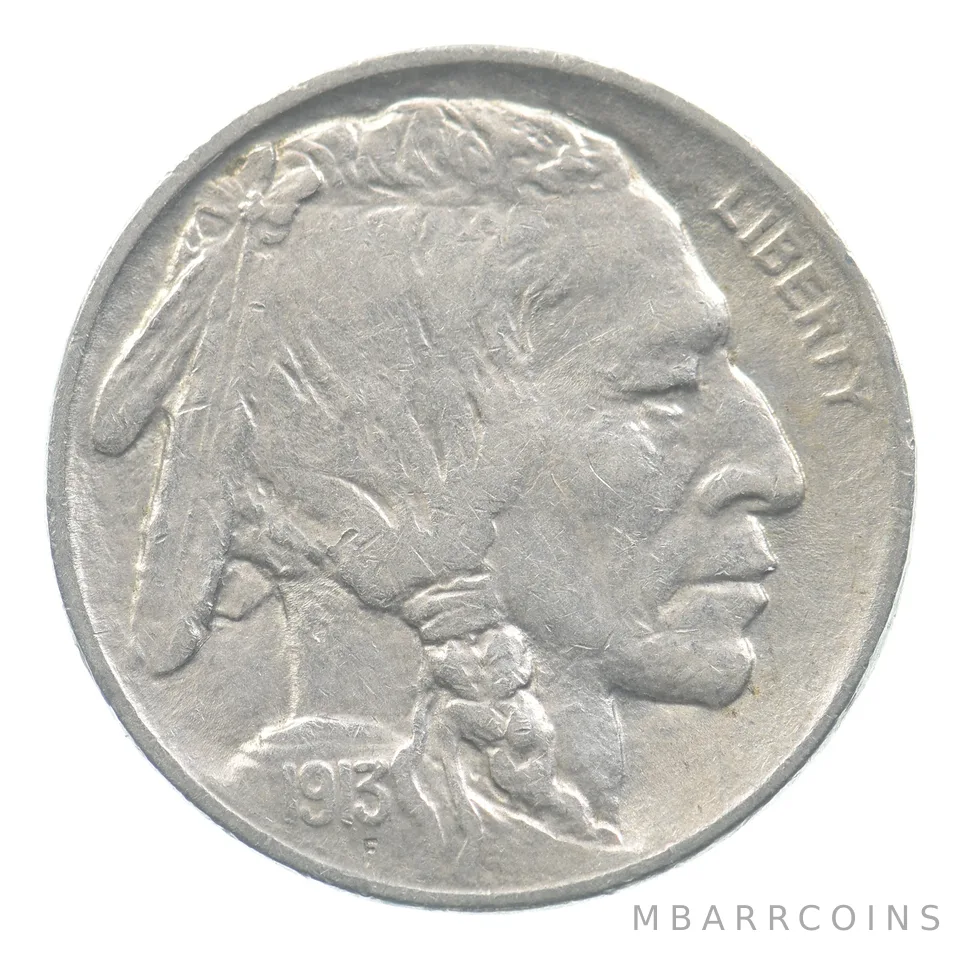 1913 Indian Head Buffalo Nickel Type 2 *9217