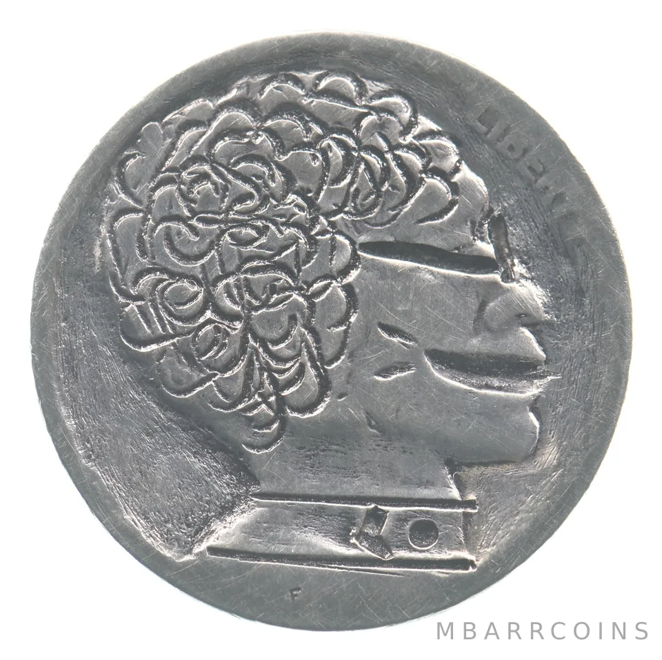 ND Indian Head Buffalo Nickel Hobo Nickel Miss Meyers *4811