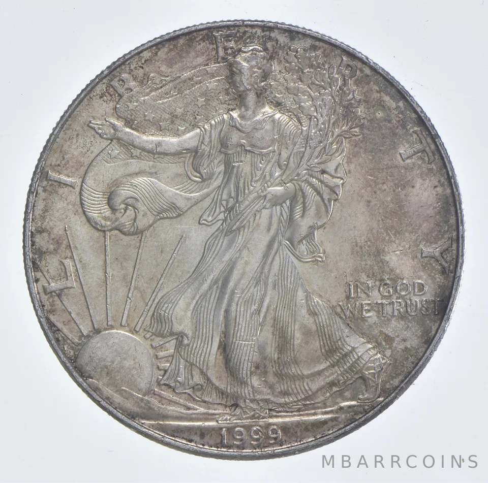 Better Date 1999 American Silver Eagle 1 Troy Oz .999 Fine Silver *022